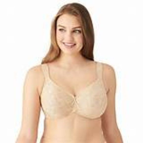 NWOT Wacoal 36DDD Nude Awareness Soft Cup Bra - Picture 3 of 14